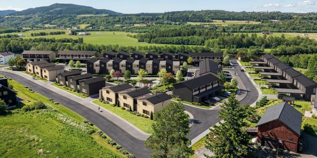 Oversiktsbilde Illustrasjon